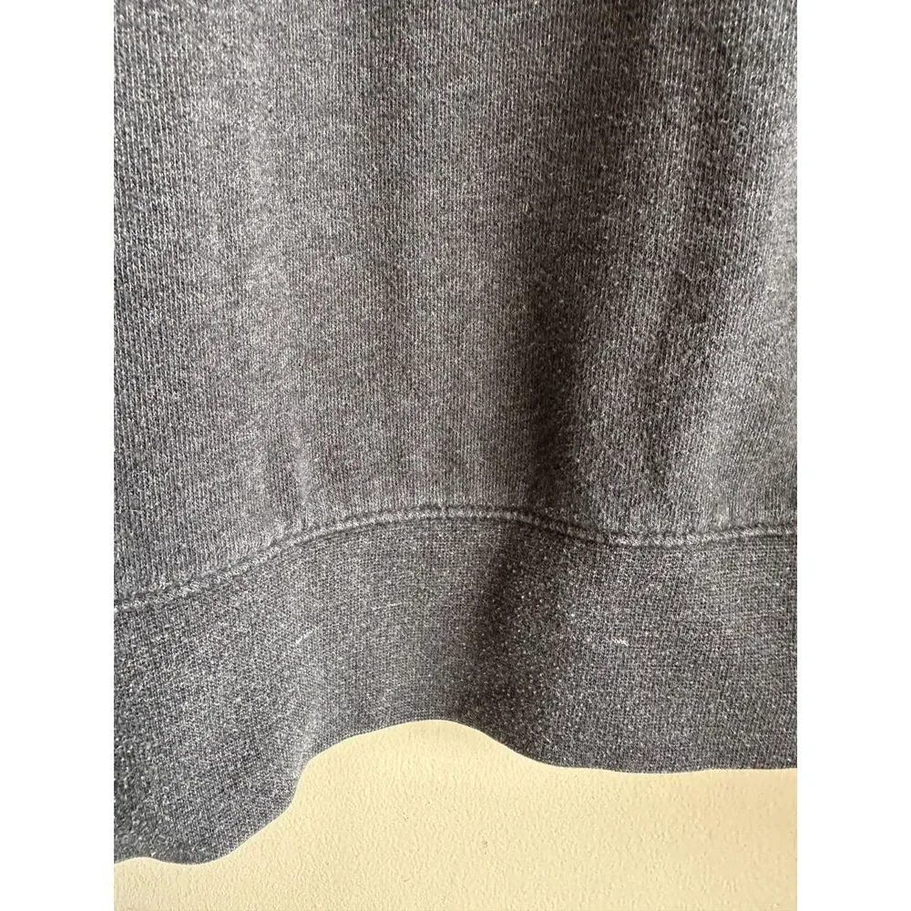 Vans XL Checkerboard Logo Crewneck Sweatshirt Charcoal Gray